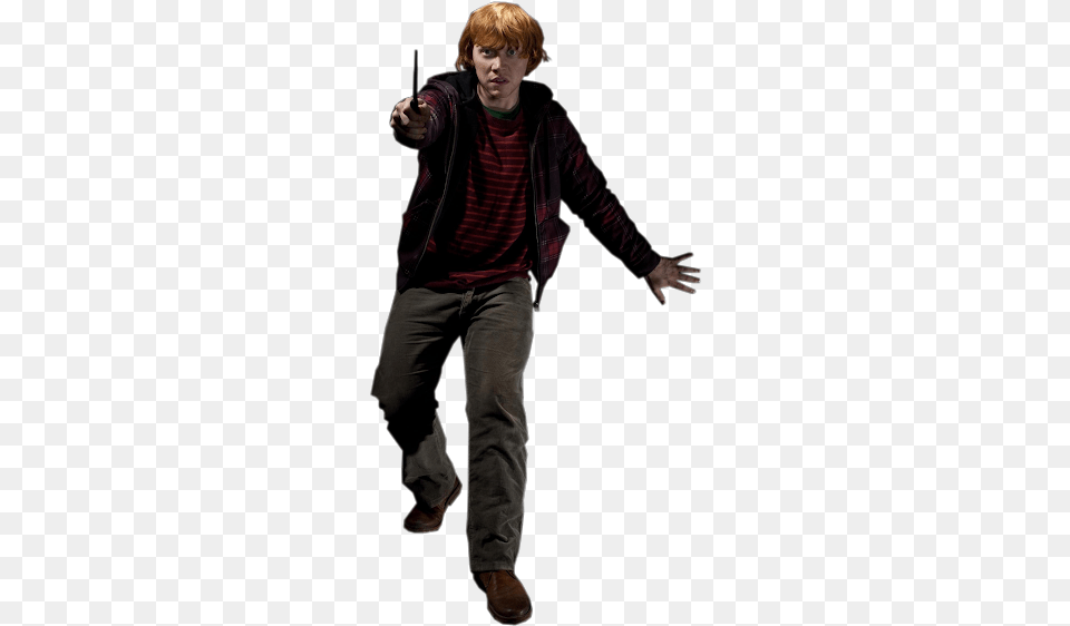Hermione Granger Ron Weasley Harry Potter Ron, Jacket, Hand, Long Sleeve, Pants Free Png