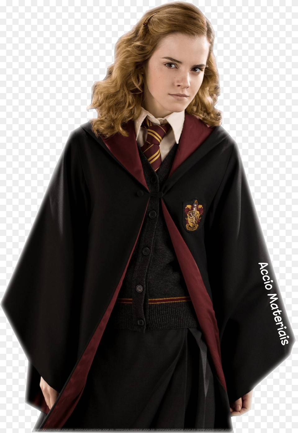 Hermione Granger Uniform Hermione Granger Harry Potter Attire, Fashion, Adult, Clothing, Coat Free Transparent Png