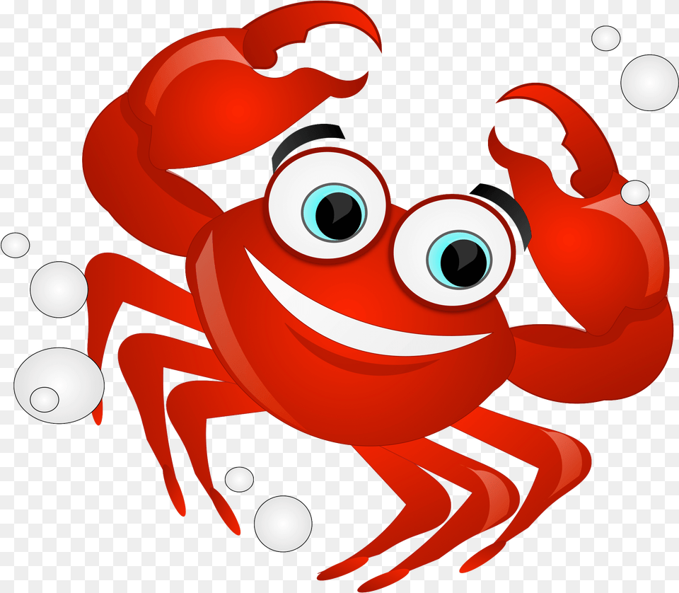 Hermit Crab Clipart Red Crab Free On Dumielauxepices, Food, Seafood, Animal, Sea Life Png Image