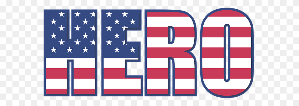 Hero American Flag, Flag, Text Free Transparent Png