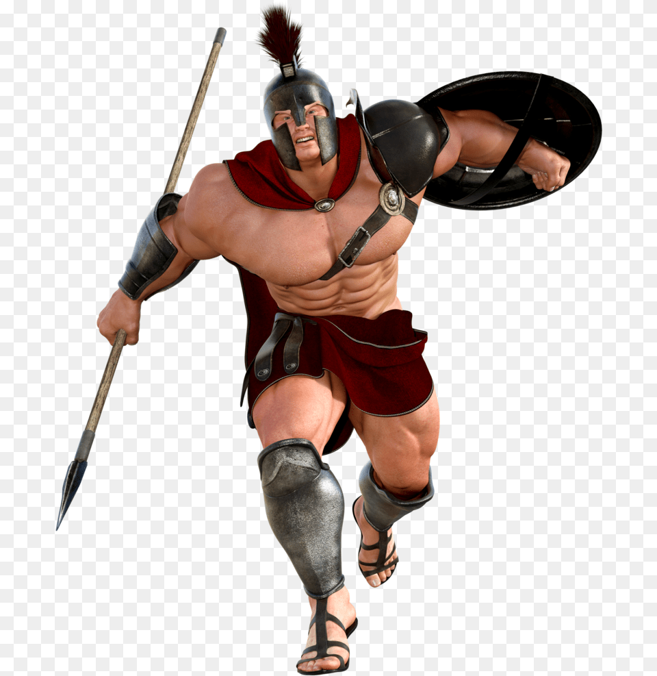 Hero 3d, Spear, Weapon, Sword, Adult Png