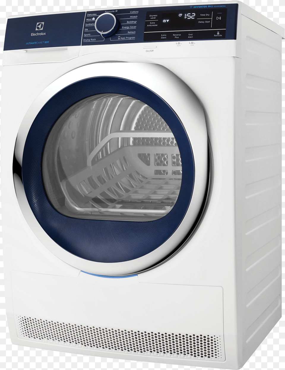 Hero Angle Electrolux 9 Kg Front Loader Washing Machines, Appliance, Device, Electrical Device, Washer Free Transparent Png