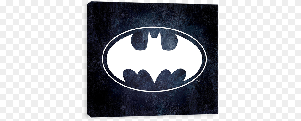 Hero Badge Happy Birthdaybatman, Logo, Symbol, Batman Logo, Blackboard Free Png Download