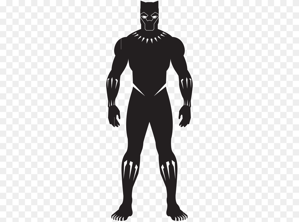 Hero Clipart Black Panther, Adult, Male, Man, Person Png
