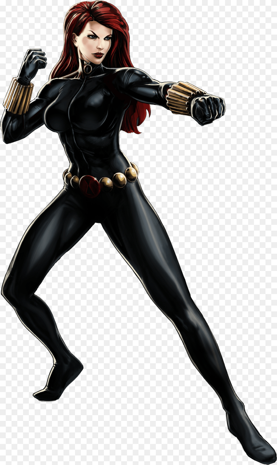 Hero Clipart Black Widow Classic Black Widow Marvel, Adult, Clothing, Costume, Female Free Transparent Png