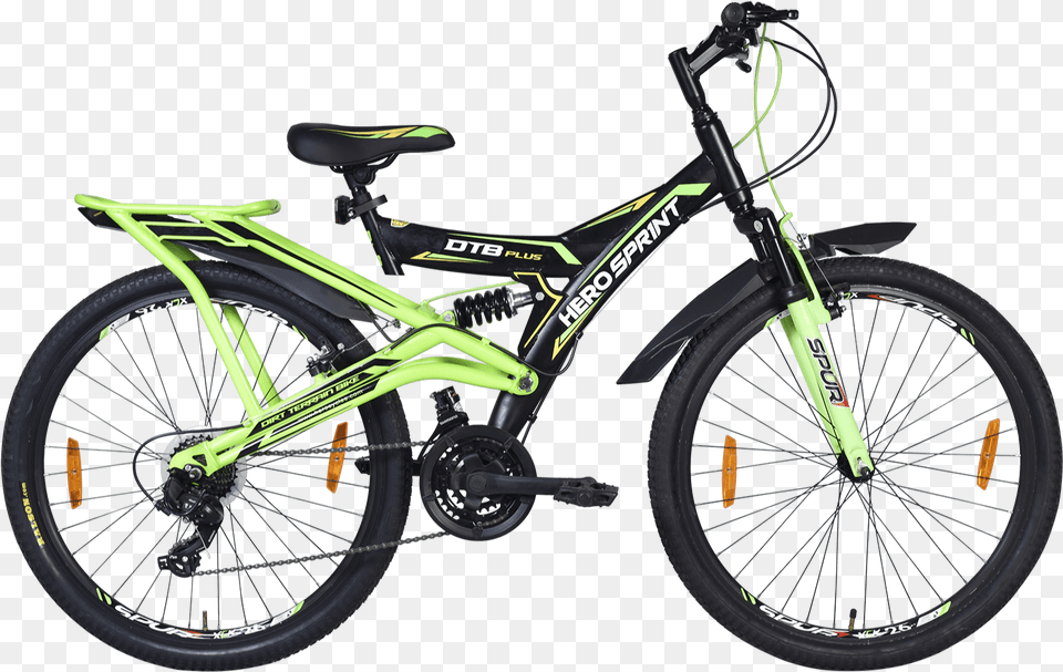 Hero Dtb Plus Cycle, Bicycle, Machine, Mountain Bike, Transportation Png Image