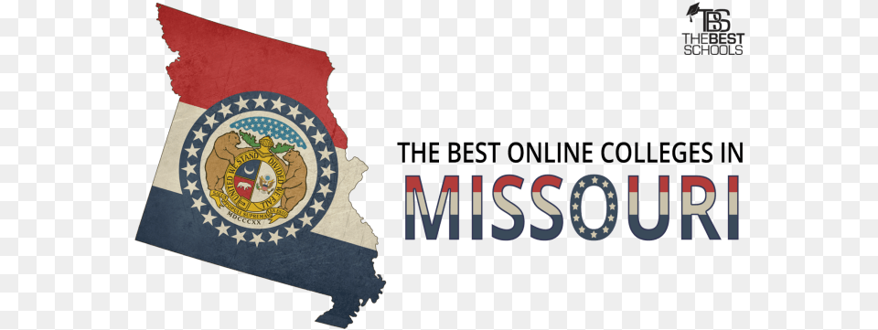Hero Image For The Best Online Colleges In Missouri Missouri State Flag, Badge, Logo, Symbol, Text Free Png Download