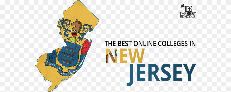 Hero Image For The Best Online Colleges In New Jersey, People, Person, Logo, Clothing Free Png Download
