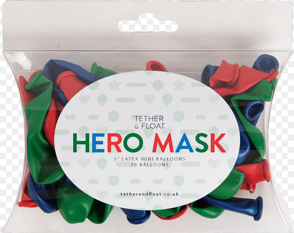Hero Mask Mini Balloons Birthday Candle, Balloon Free Png Download
