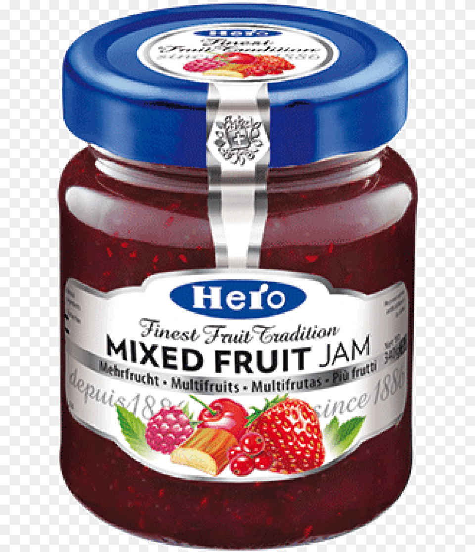 Hero Mix Fruit Jam, Food, Ketchup, Berry, Plant Free Transparent Png