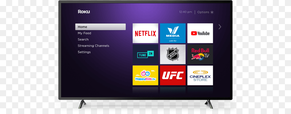Hero Roku Homescreen Ca Roku Tv Let39s Connect Your Device, Computer Hardware, Electronics, Hardware, Monitor Free Transparent Png