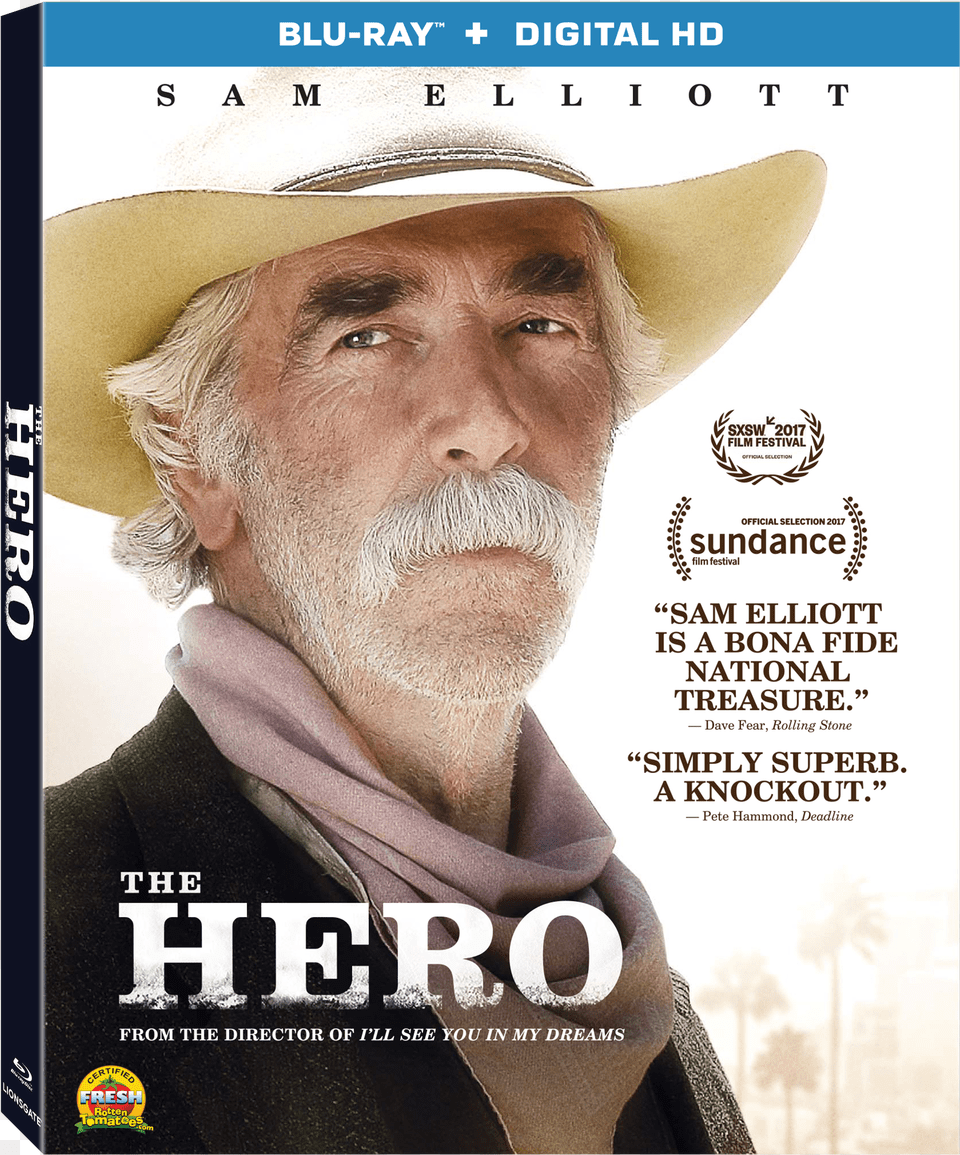 Hero Sam Elliott Dvd Cover, Advertisement, Clothing, Poster, Hat Png Image