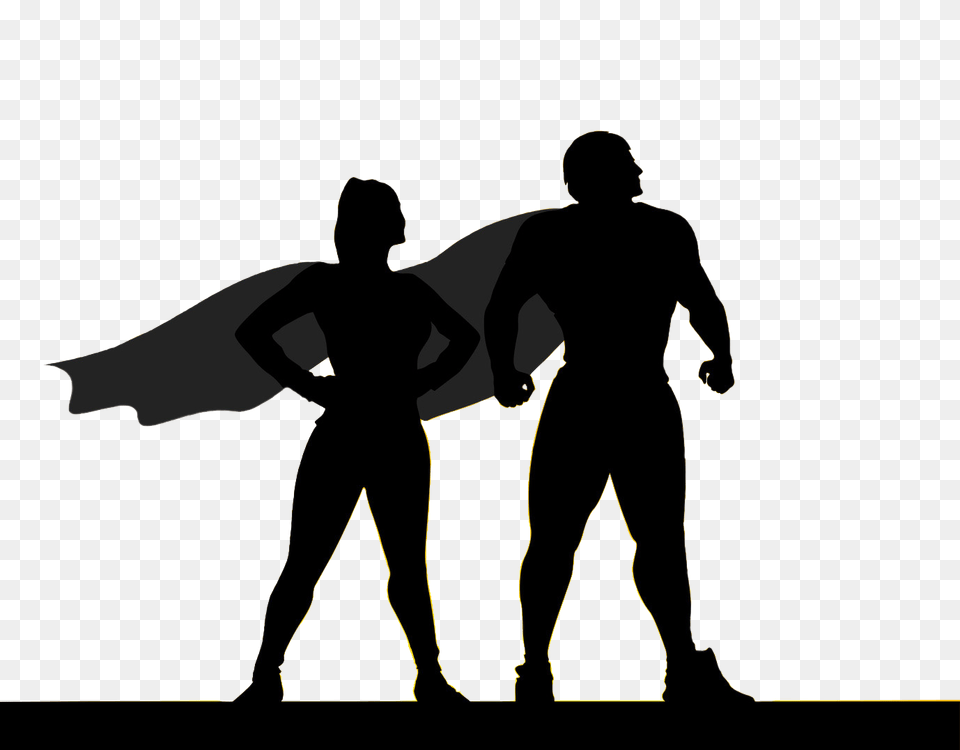 Hero Hero Images, Silhouette, Adult, Male, Man Free Transparent Png