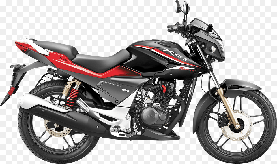 Hero Xtreme Sports Motorcycle Bike Hero Honda Cbz Xtreme New, Machine, Spoke, Wheel, Transportation Png