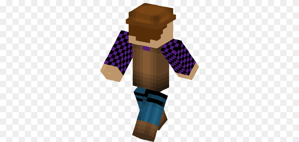 Herobrine Cowboy Skin Minecraft Skins, Accessories, Formal Wear, Tie, Person Free Png Download