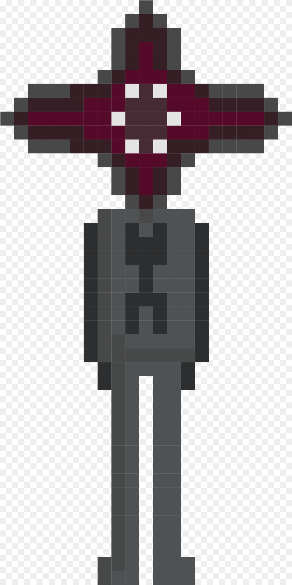 Herobrine Curse Activator, Sword, Weapon, Cross, Symbol Free Png Download