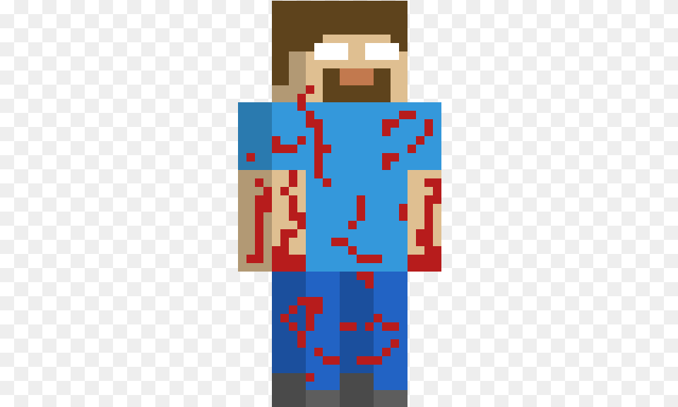 Herobrine Electric Blue, First Aid Png