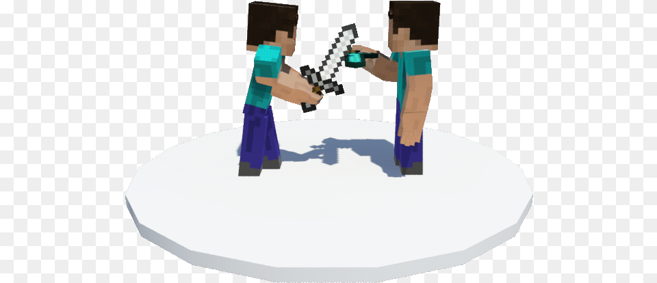 Herobrine Minecraft Steve Minecraft Steve Gif, Duel, Person, Photography, Outdoors Free Png Download