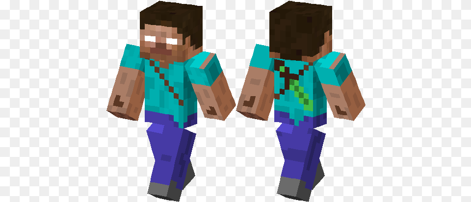 Herobrine Zombie Minecraft Skin, Clothing, Pants, Person, Head Free Transparent Png