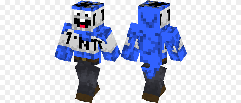 Herobrine Zombie Minecraft Skin, Person, Box, Package Free Png