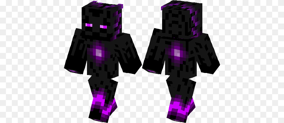 Herobrine Zombie Minecraft Skin, Purple, Person Png