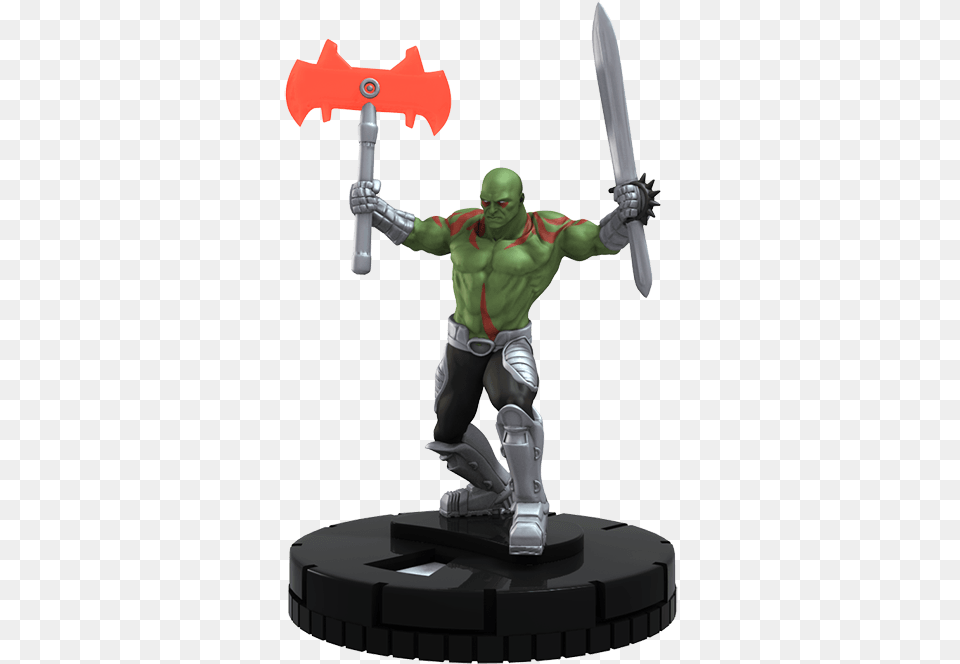 Heroclix Drax Heroclix Drax Guardians Of The Galaxy, Baby, Person, Figurine, Blade Free Transparent Png