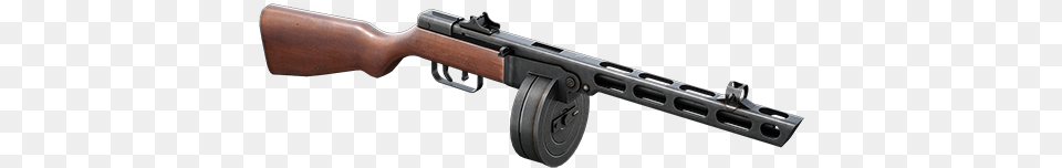 Heroes And Generals Ppsh, Firearm, Gun, Machine Gun, Rifle Free Png