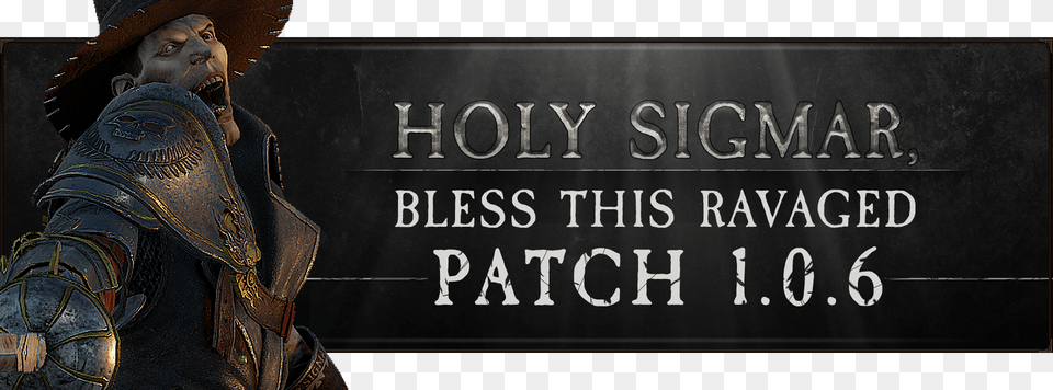 Heroes Holy Sigmar Bless This Ravaged Patch, Adult, Male, Man, Person Free Transparent Png