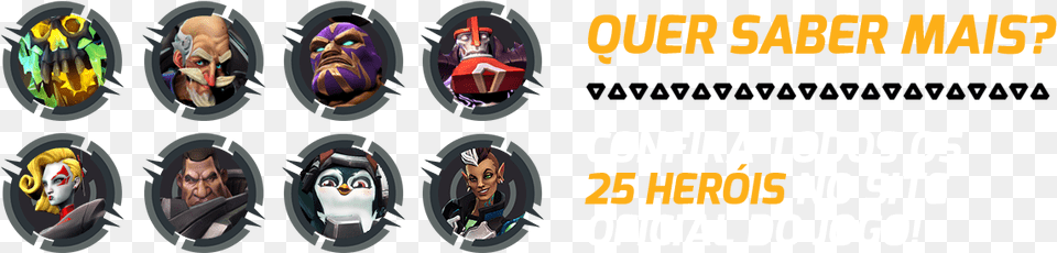 Heroes Of Battleborn, Person, Face, Head, Machine Png