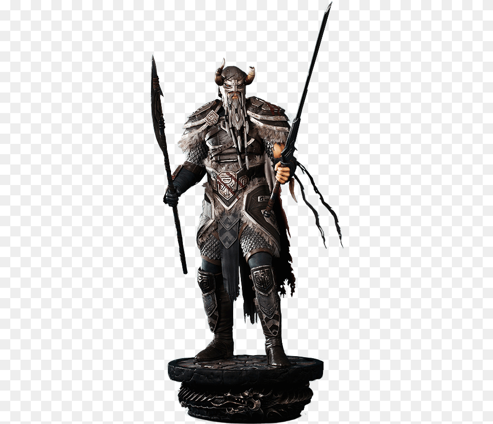 Heroes Of Tamriel Nord 16th Scale Statue Elder Scrolls Online Statue, Adult, Male, Man, Person Free Png Download