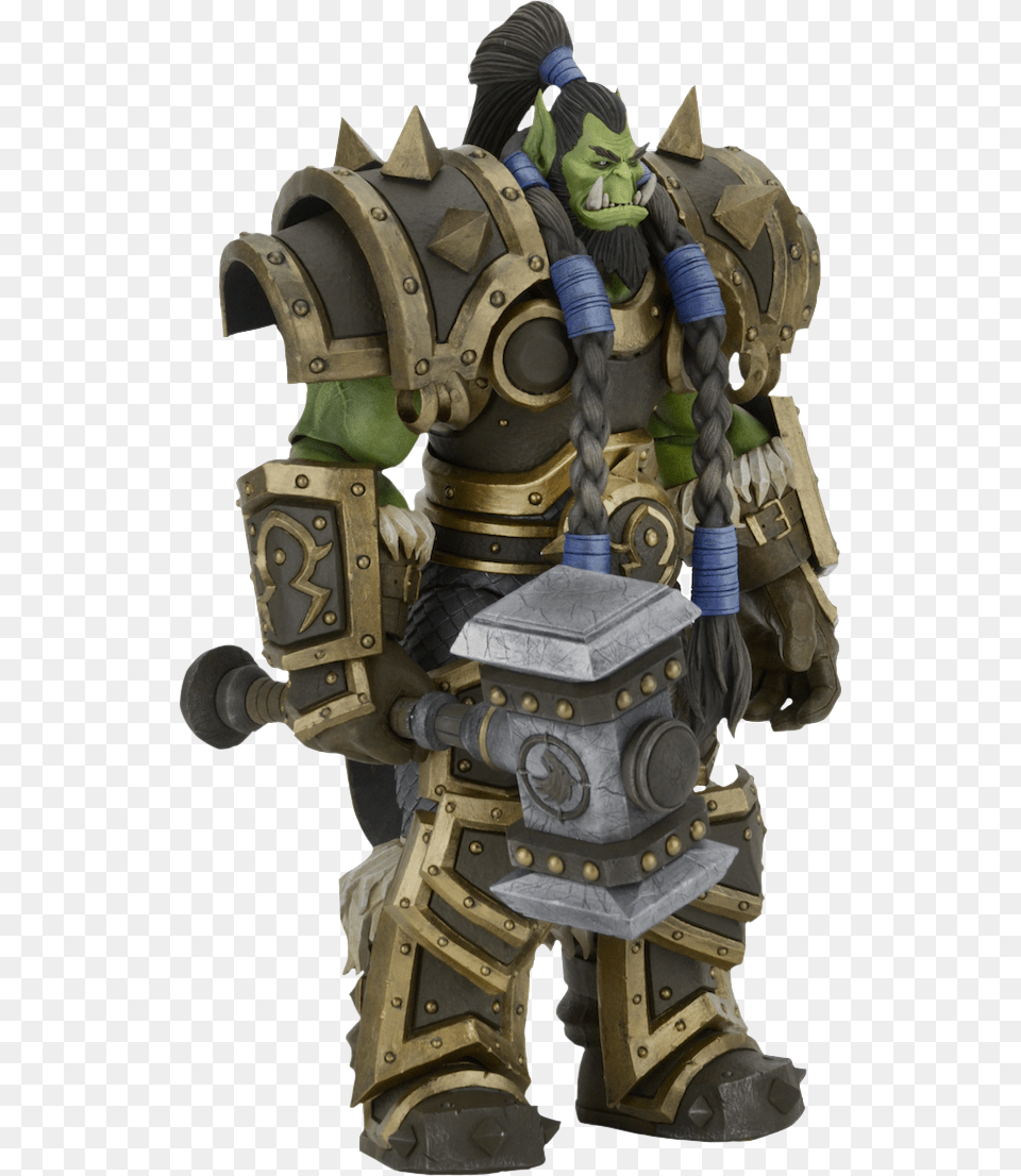 Heroes Of The Storm Heroes Of The Storm 7 Scale Deluxe Action Figure Thrall, Robot, Toy, Face, Head Free Png Download