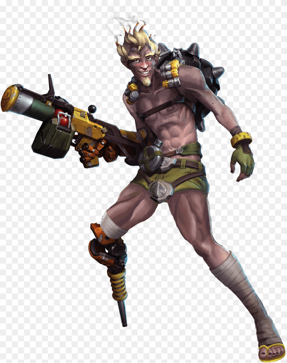 Heroes Of The Storm Junkrat, Clothing, Costume, Person, Face Png Image