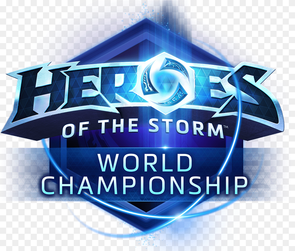 Heroes Of The Storm Preview Heroes Of The Storm Championship Logo, Lighting, Advertisement, Poster, Art Png