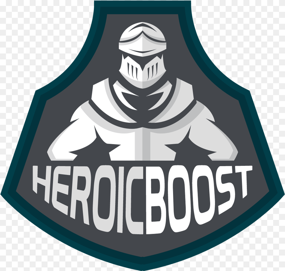 Heroic Boost Cs Illustration, Badge, Logo, Symbol, Person Free Png