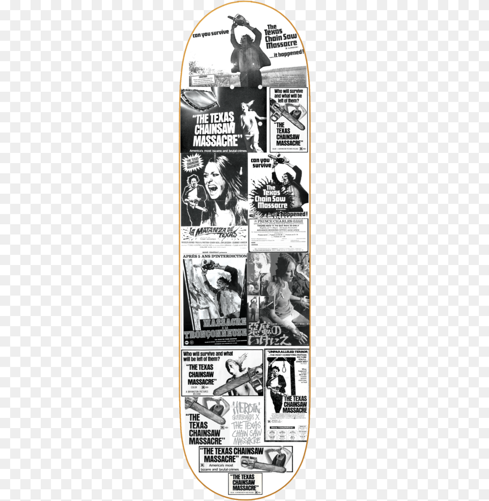 Heroin Skateboards Texas Chainsaw, Publication, Book, Comics, Adult Png Image