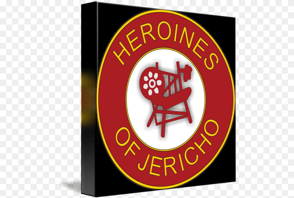 Heroines Of Jericho Banner By Alan Ammann Heroines Of Jericho Logo, Chair, Furniture, Architecture, Building Png