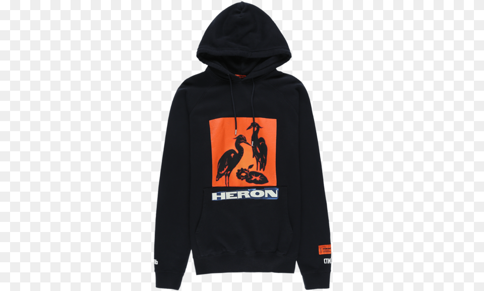 Heron Preston Hoodie, Clothing, Hood, Knitwear, Sweater Free Transparent Png