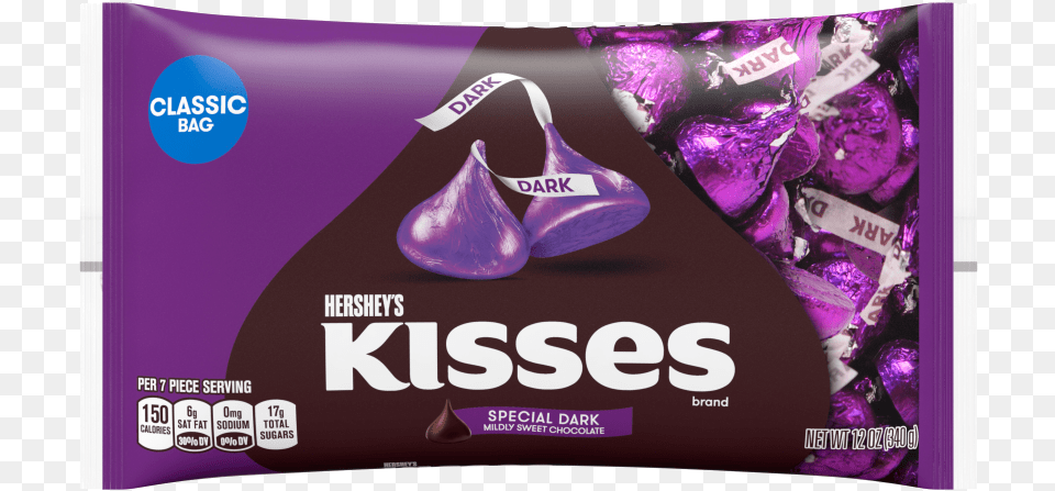 Hershey Kiss Dark Chocolate Singapore, Food, Sweets, Candy Png