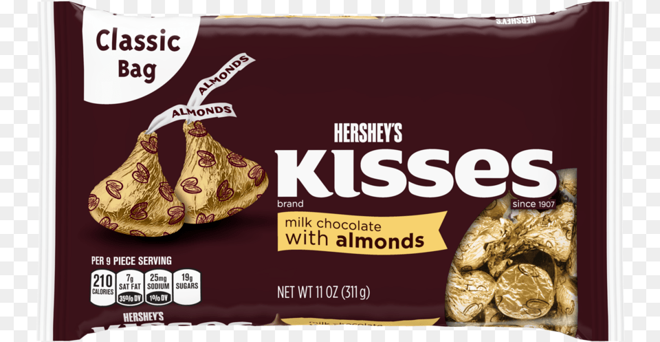 Hershey Kisses, Food, Sweets, Chocolate, Dessert Free Png Download
