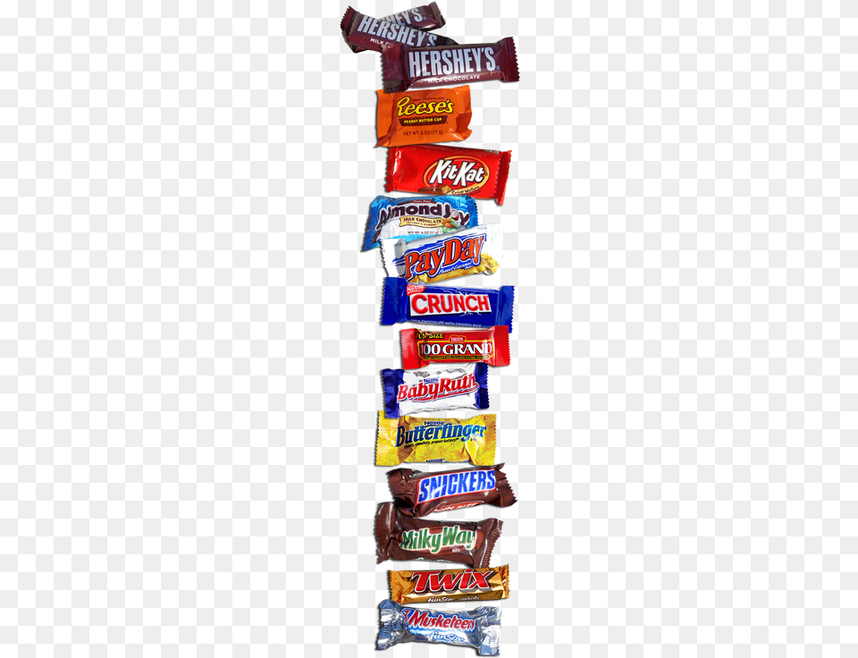 Hershey Nestle Masterfoods Snacksize Bars Snack Size Chocolate Bars, Candy, Food, Sweets Free Transparent Png