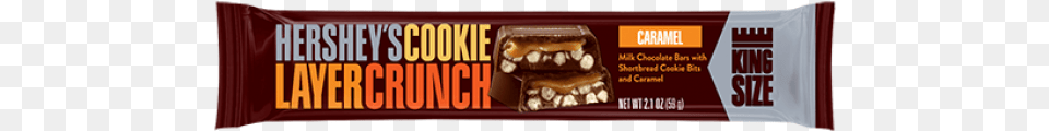 Hershey S Cookie Layer Crunch Caramel King Size Candy Chocolate, Food, Sweets, Dessert Free Png