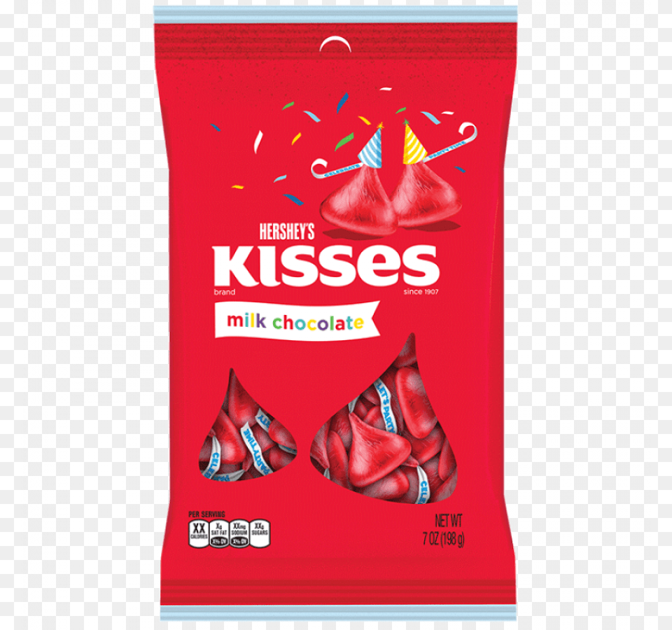 Hershey S Kisses Milk Chocolate Birthday Red, Food, Sweets, Baby, Person Free Transparent Png