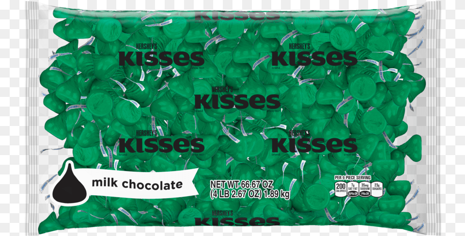 Hershey S Kisses Milk Chocolate With Dark Green Foil Hershey39s Kisses, Accessories, Gemstone, Jewelry, Emerald Png Image