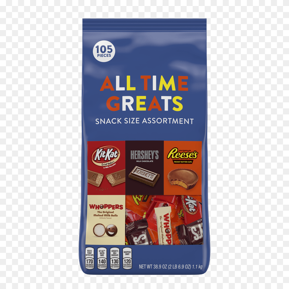 Hersheys All Time Greats Chocolate Candy Assortment Oz, Food, Sweets, Dessert Png Image