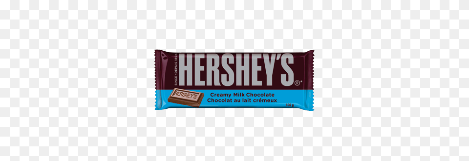 Hersheys Creamy Milk Chocolate G Hershey Family Size, Candy, Food, Sweets, Ketchup Png Image