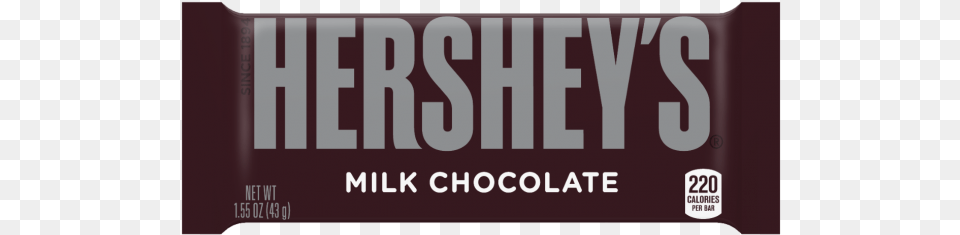 Hersheys Milk Chocolate Bar, Food, Sweets, License Plate, Transportation Free Png Download