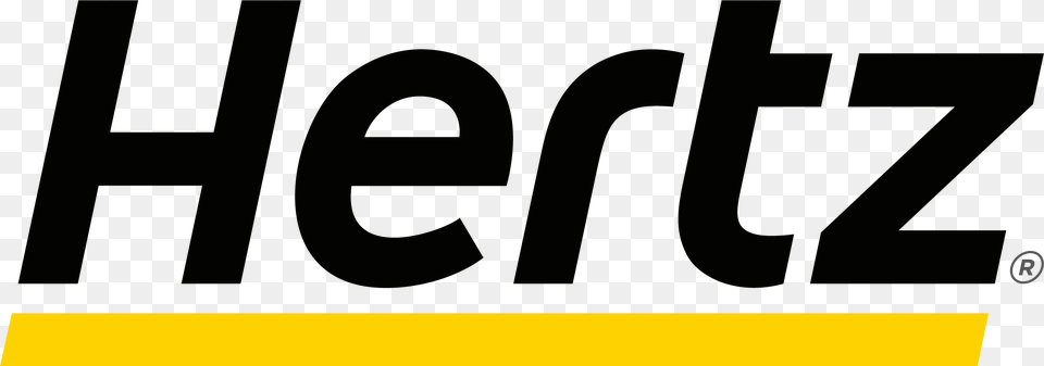 Hertz Car Rental Logo, Text, Number, Symbol Free Transparent Png