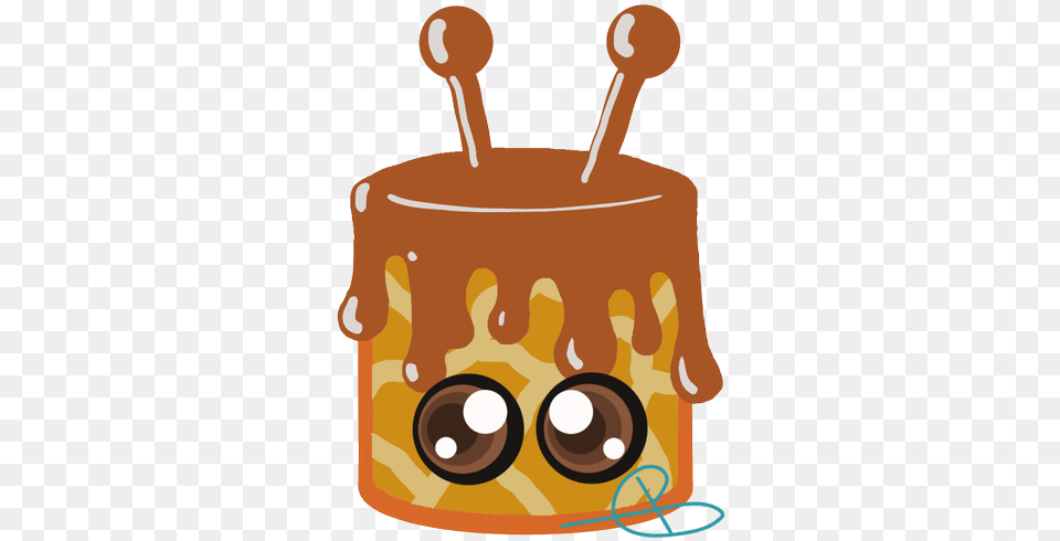 Hesitatetwitter Cylinder, Caramel, Dessert, Food, Cutlery Png