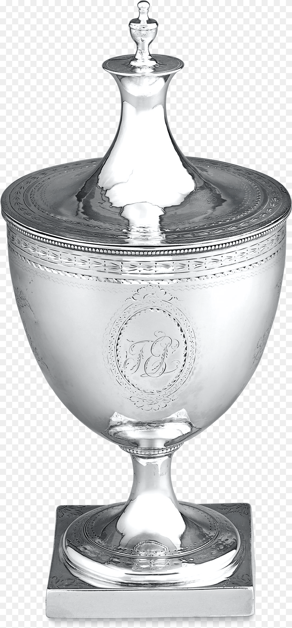 Hester Bateman Silver Sugar Bowl Urn Form Trophy, Jar, Glass, Pottery Free Png