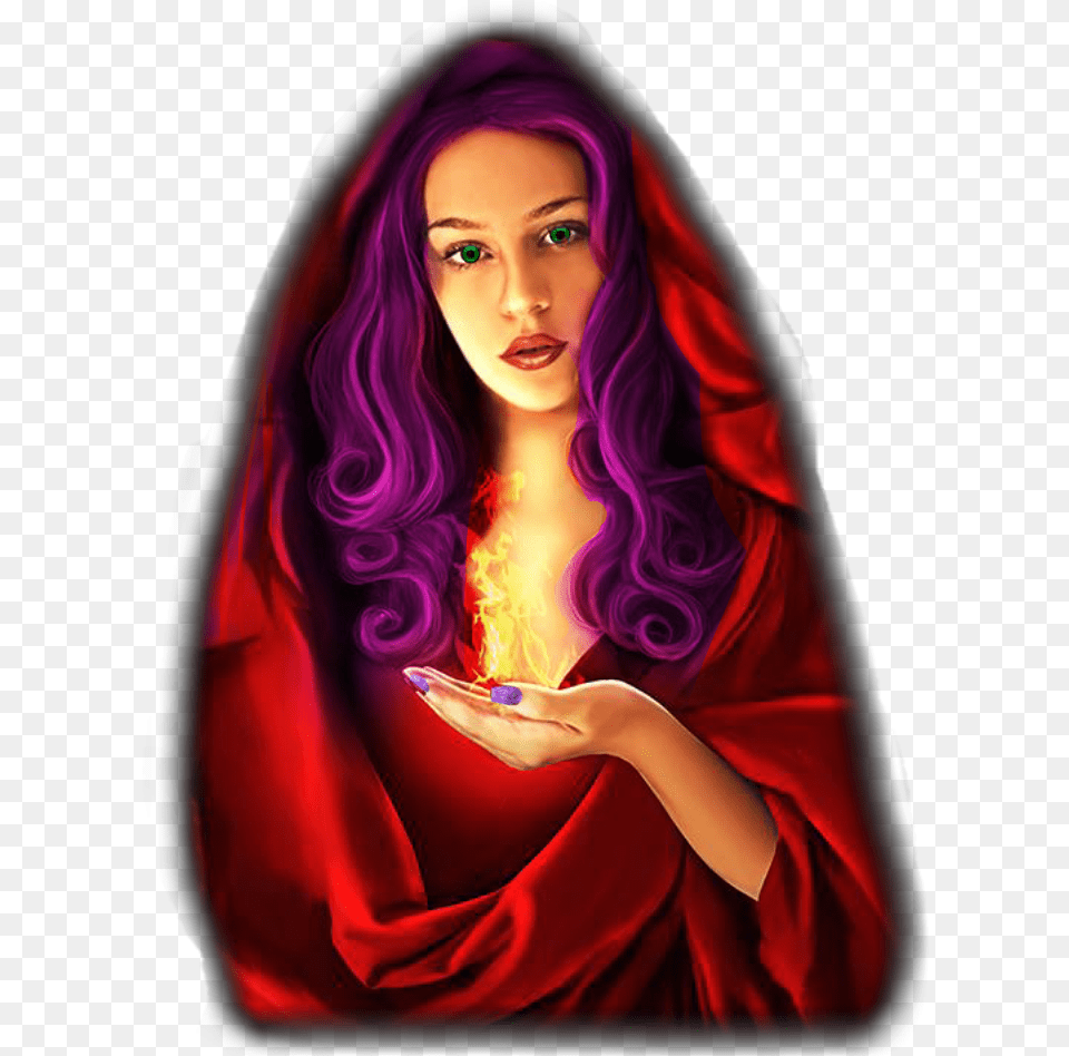 Hestia Hestia Goddess Of The Hearth, Adult, Purple, Portrait, Photography Free Png Download